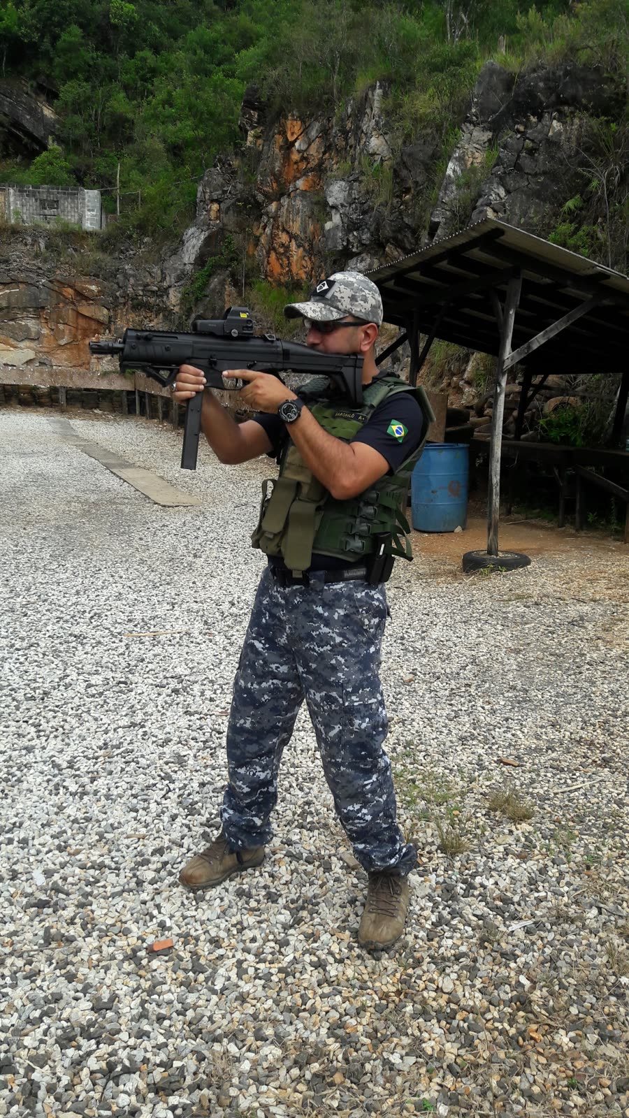 Treino tatico em area externa